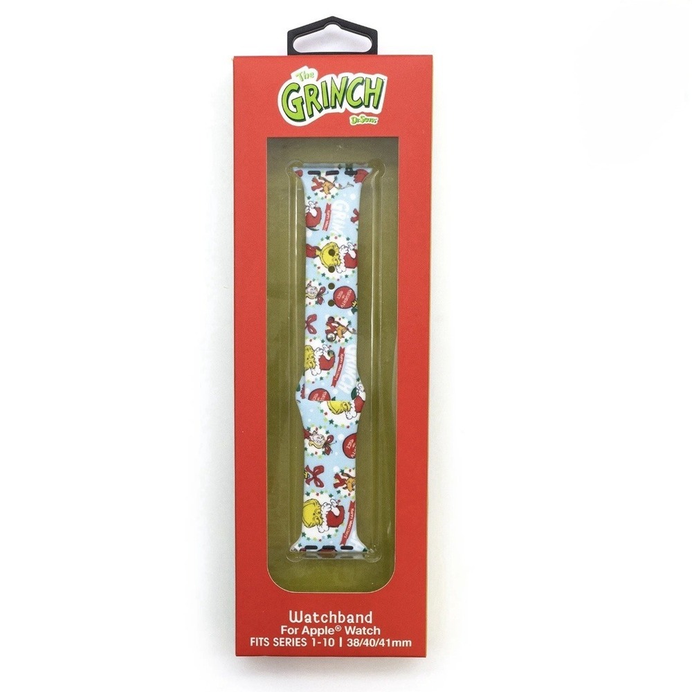 Dr Seuss How The Grinch Stole Christmas Apple Watch Band NEW 38/40/41mm/L
